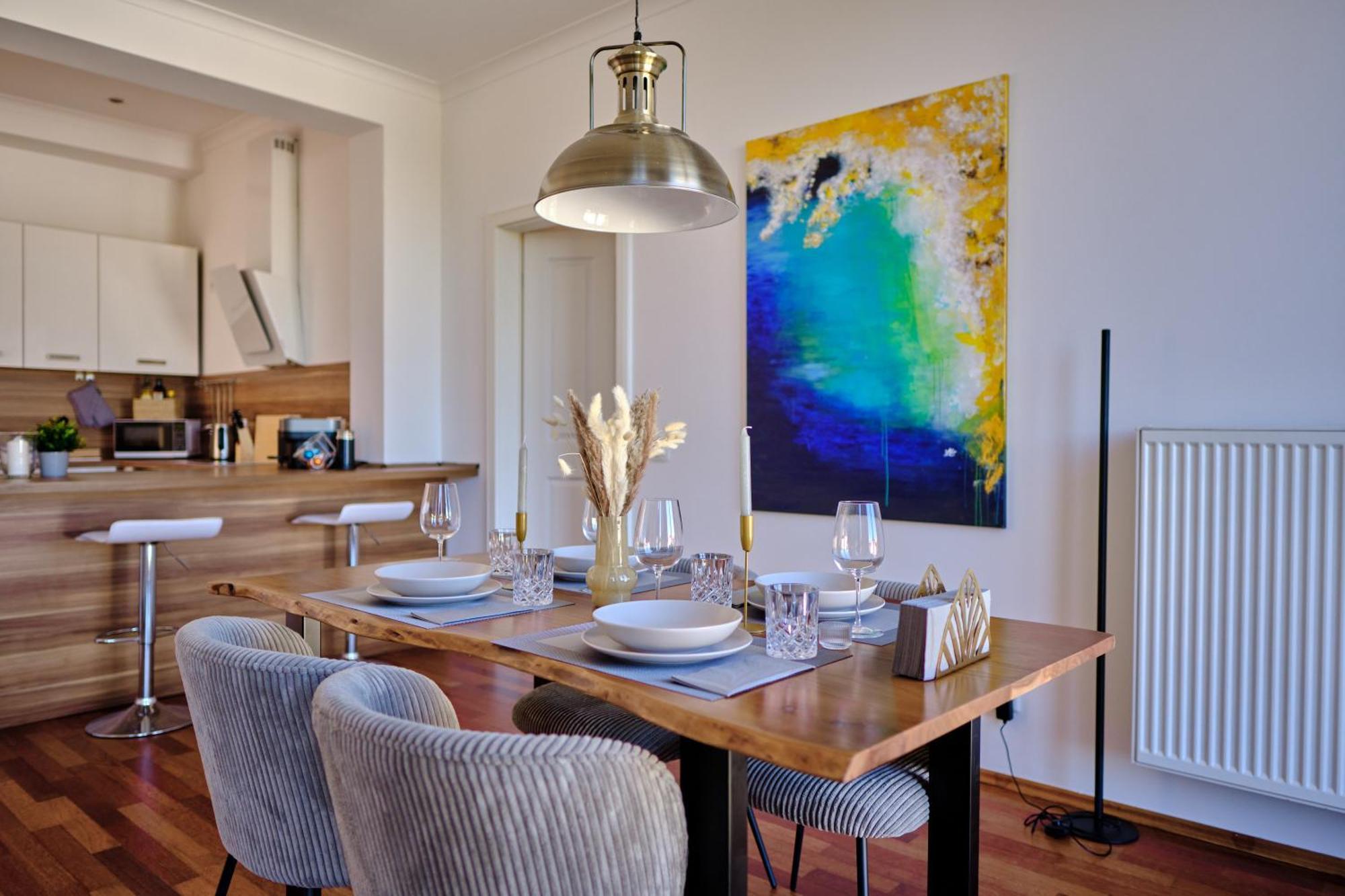 Historisches Deluxe Apartment Im Marianum Neuss Szoba fotó